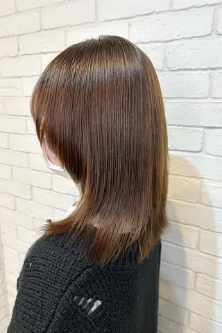ミディアム カラーアンドケアリタ kitamuuuのヘアスタイル