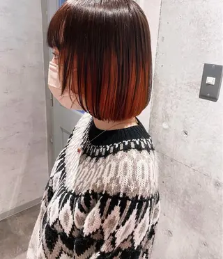 ショート カラー mina 🐈‍⬛ ラフな似合わせヘアのヘアスタイル