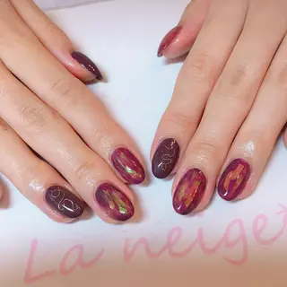 ネイル La neige* yuki 🐩🌙のネイルデザイン