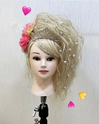 ロング ベルグローヘアセット 🤍まりこのヘアスタイル