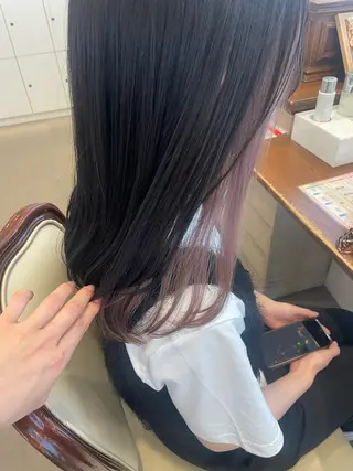 カラー 🍪ﾖｼｲﾊﾙﾈ🍪 ﾗﾍﾞﾝﾀﾞｰｶﾗｰのヘアスタイル