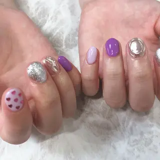 ネイル 西岡 杏のネイルデザイン