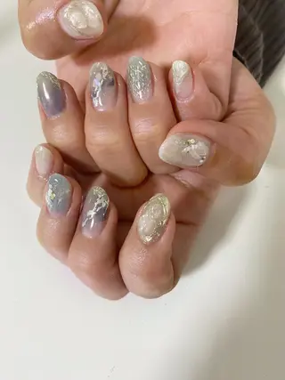 ショート óæk nailのネイルデザイン