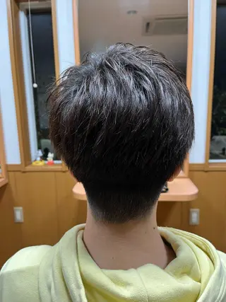 ショート メンズ 藤崎 光のヘアスタイル