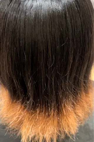ロング カラー 似合わせ 顔周りYUUGAのヘアスタイル