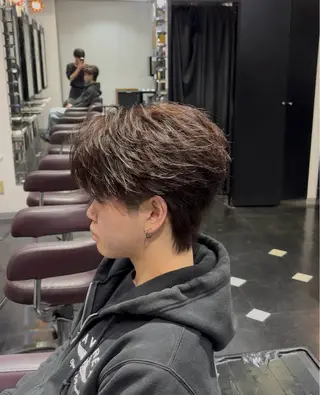 パーマ メンズ ひ かるのヘアスタイル