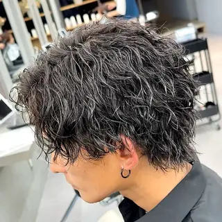 パーマ メンズ 【OVARL】武田 まなみのヘアスタイル