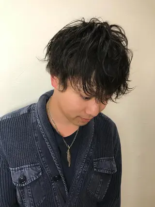 ショート パーマ 今野 美栄のヘアスタイル