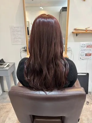 ロング カラー RISE SWELL 江坂momoneのヘアスタイル