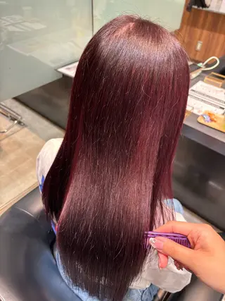 セミロング 林 美月のヘアスタイル