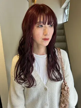ロング 薄暮 マツイ レンのヘアスタイル
