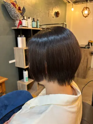 ショート 長瀬祐貴 Re N/青物横丁のヘアスタイル