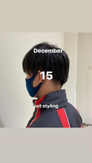 ショート 山崎 航のヘアスタイル