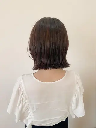 ミディアム カラー 黒田 凱斗のヘアスタイル