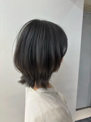 ミディアム メンズ縮毛矯正 メンズカット/のヘアスタイル