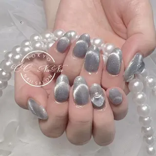 ネイル CC  NaNa ワンホンネイル🌙Nのネイルデザイン