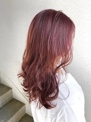 ミディアム カラー ブリーチ koheiのヘアスタイル