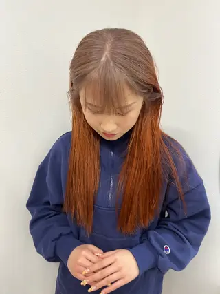 ロング カラー aya/ブリーチ/ ボブ/ショートのヘアスタイル