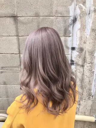 カラー ダブルスキルエクステ /羽エクステ白石宇由のヘアスタイル