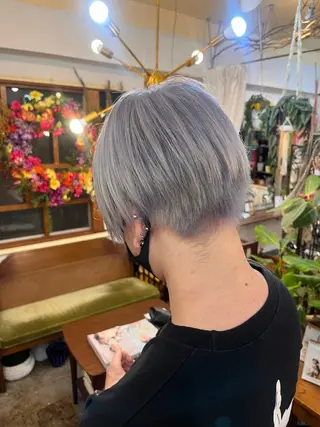 ショート カラー mary'sメリー /ニュアンスカラーのヘアスタイル