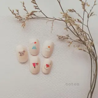 ネイル 🥀ネイルサロン cotonコトン🥀のネイルデザイン