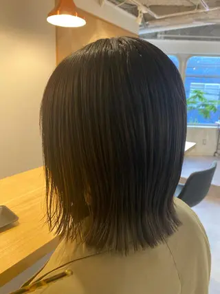 ミディアム 丸みボブ　ショート ｍａｎａｍｉのヘアスタイル