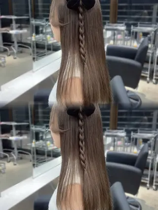 ロング カラー 名古屋栄♡PELE/ ブリーチ/ハイトーンのヘアスタイル