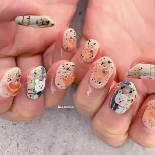 ネイル 3dパーツ/流行り 👧shushu❤️のネイルデザイン