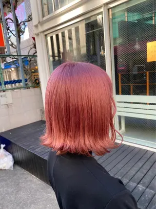 ショート カラー 【毎朝セット3分】 メンズパーマ　真人のヘアスタイル