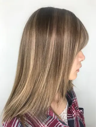 セミロング カラー カットモデル募集中！ 大月竜斗のヘアスタイル