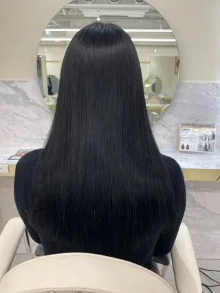 ロング カラー ヘアアレンジ 髪質改善特化 🫧松野力也のヘアスタイル