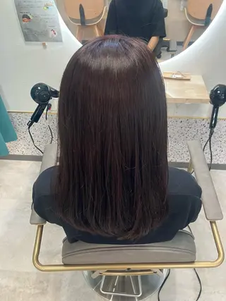 セミロング TELAHAIR 南流山所属・TELA HAIR つぐみのヘアスタイル