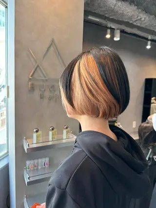 ショート 坂谷 BUCKS/縮毛矯正のヘアスタイル