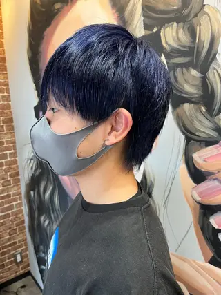 ミディアム カラー パーマ ヘアアレンジ メンズ キッズ ネイル マツエク・マツパ アイブロウ 久木原 ゆりのヘアスタイル