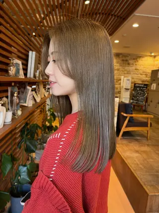 ロング YUI🍊 ボブ/メンズパーマのヘアスタイル