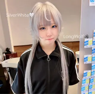 ロング カラー りん🌷︎名古屋 ブリーチカラーのヘアスタイル