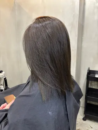 ミディアム カラー 中園康 /カラー/ブリーチのヘアスタイル