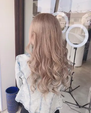 ロング カラー パーマ ヘアアレンジ メンズ キッズ ネイル マツエク・マツパ 圧倒的なクォリティ✨ waku 岡崎店のヘアスタイル