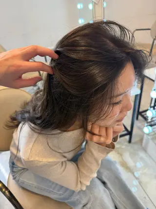 ロング カラー AI／原宿／ 透明感艶カラー/のヘアスタイル