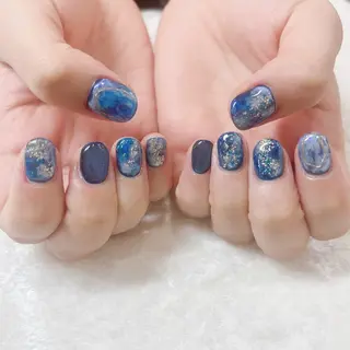 ネイル Maya 🧊🫧‪／渋谷のネイルデザイン