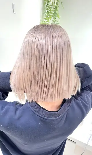 ロング カラー ＡＳＨ大宮/ブリーチ 髪質改善/カラーのヘアスタイル