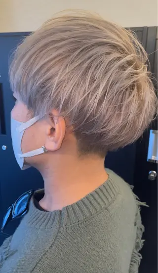 ショート カラー メンズ ACTION心斎橋店 Lisaのヘアスタイル