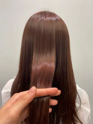ミディアム カラー ✨透明感カラー✨ 🦖佐々木未来🦕のヘアスタイル