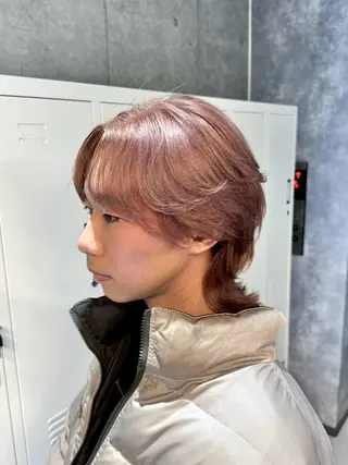 カラー メンズ 🦋ハイトーン×ア レンジ💫Leenaのヘアスタイル