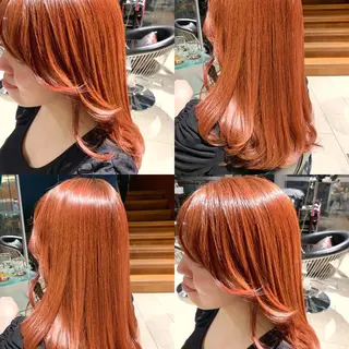 ミディアム カラー 代表🎀 ふわモテ愛 され髪🩷yumiのヘアスタイル