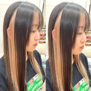 セミロング カラー 髪質改善矯正/カラー /吉祥寺 mariのヘアスタイル
