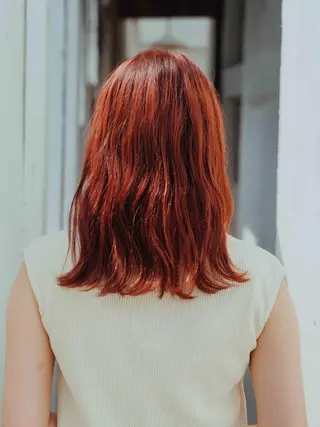 カラー 竹廣 春奈のヘアスタイル