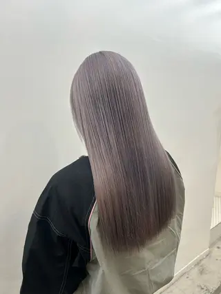 ロング MiRI💜地毛級 エクステ✖似合わせ技のヘアスタイル