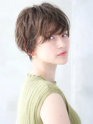 ショート カラー 韓国ヘア 店長NEGIのヘアスタイル