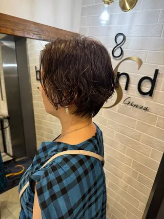 ショート 似合わせのプロ🌿 ショート/銀座/れんのヘアスタイル